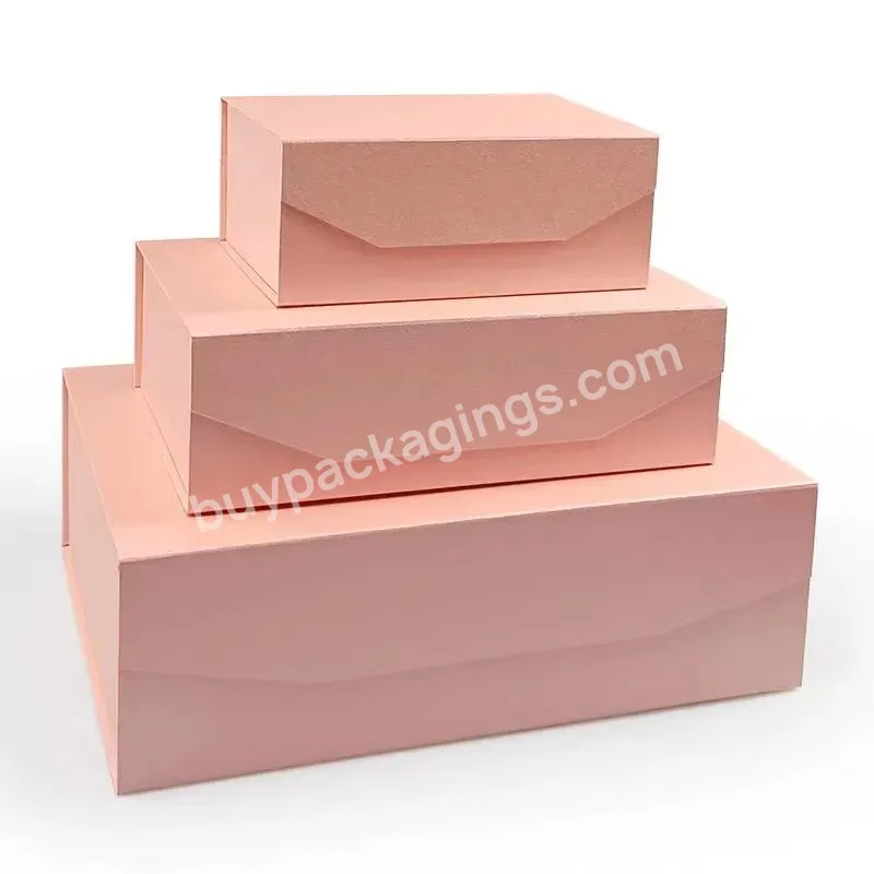 Wholesale Factory High Quality Magnetic Recyclable Foldable Custom Packaging Box For Cosmetic