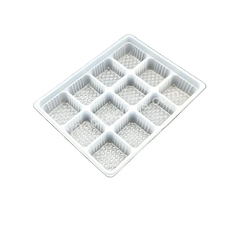 Wholesale Factory Price 12 Compartment Ice Cube Food Tray Plastic Insert Pet Blister Packaging Tray