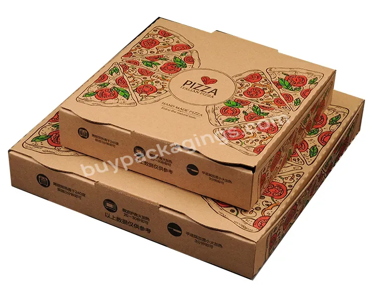 Wholesale Factory Price Custom Pizza Cardboard Pizza Takeaway Box