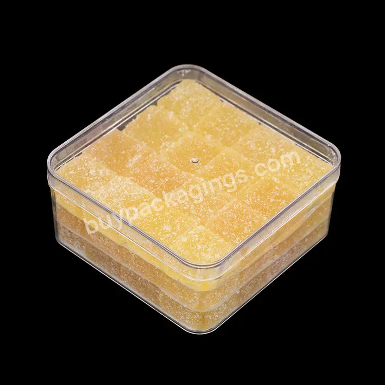 Wholesale Factory Storage Ps Clear Dessert Chocolate Pie Pp Children Candy Holder Box Cookie Biscuits Case