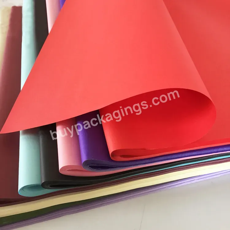 Wholesale Fashion Flower Packaging Paper Eco-friendly Packaging Decoration Flower Wrapping Craft Paper Florist Wrapping Paper