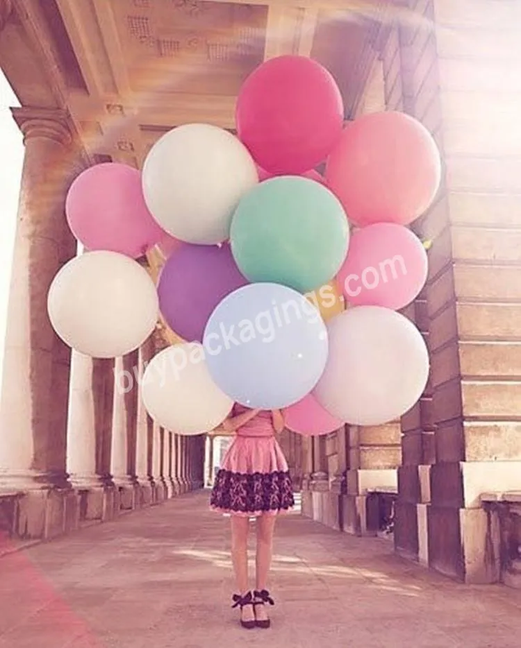 wholesale fashion high quality 36 inch giant latex balloon