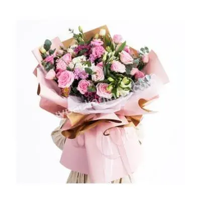 Wholesale Fashionable Custom Printed Tissue Florist Bouquet Wrapping Paper Flower Wrapping Paper Waterproof