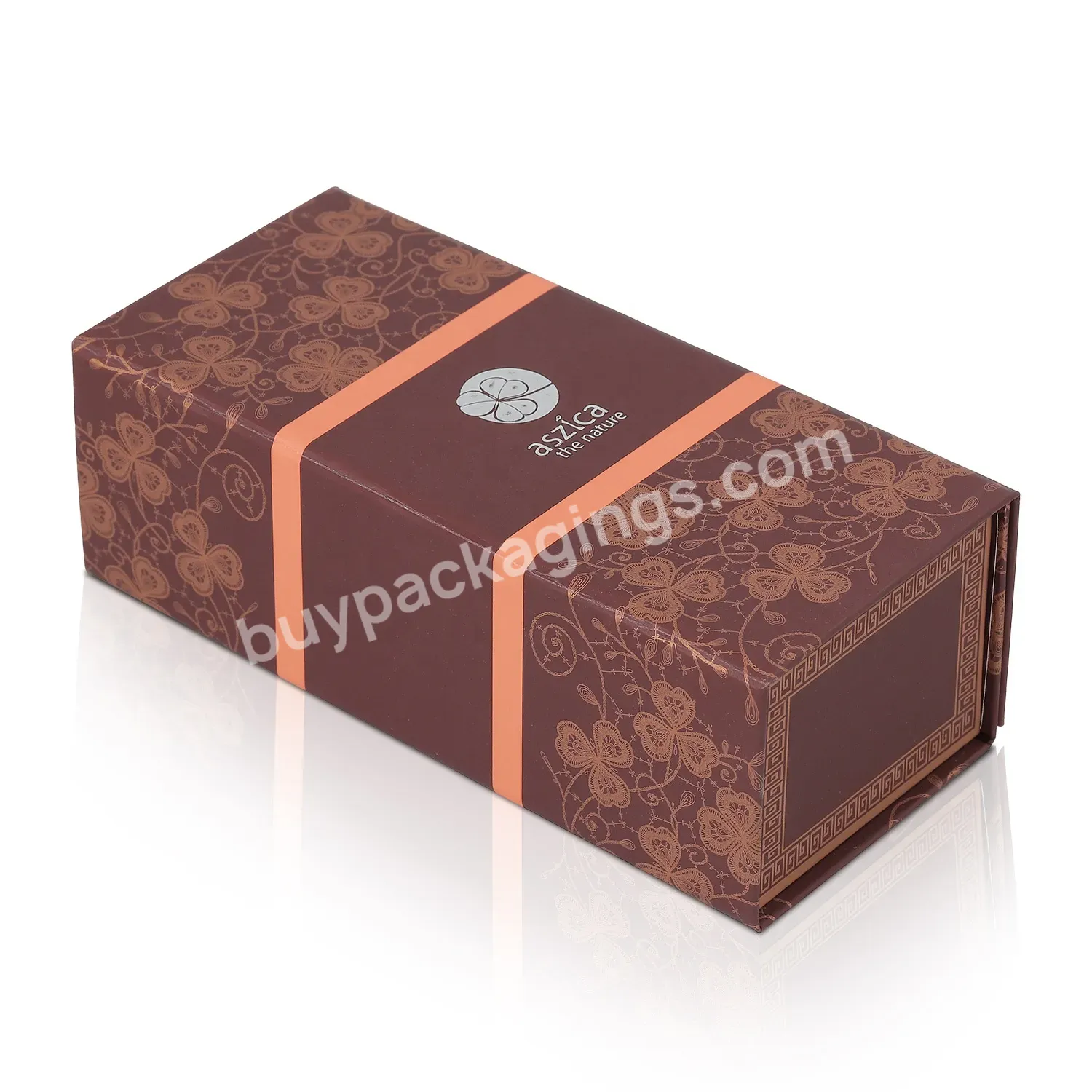 Wholesale Festival Give Away Girl Red Gift Packing Magnet Folding Box With Custom Logo