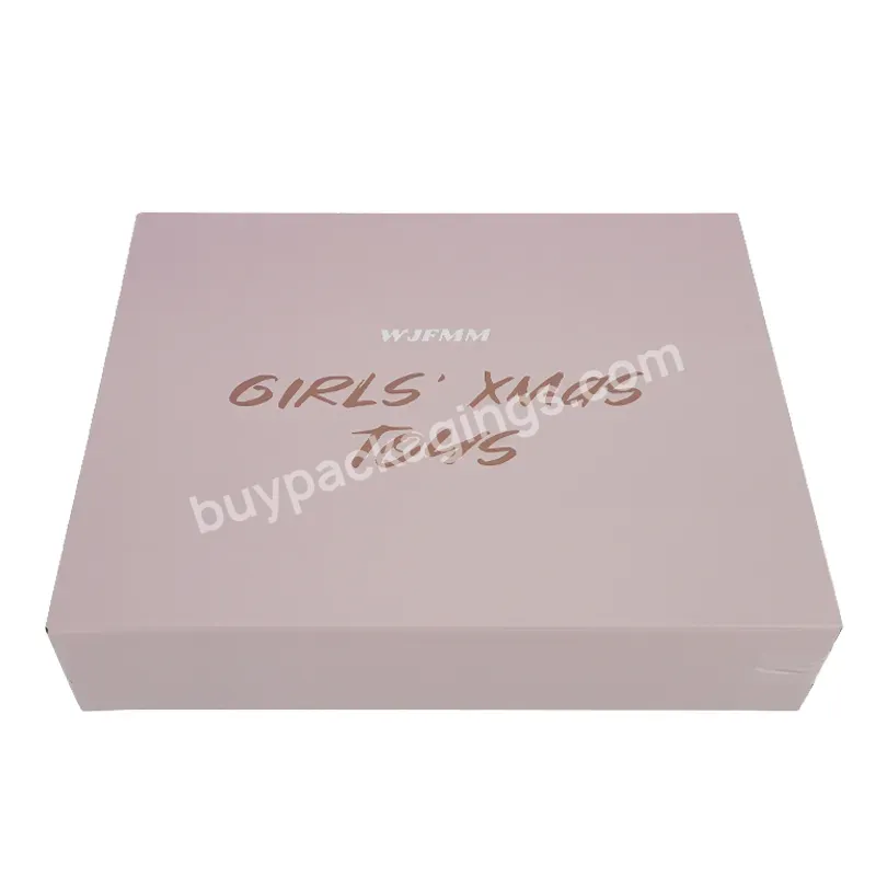 Wholesale Folding Custom Packaging Paper Box Shipping Corrugated Mailer Pink Paper Boxes