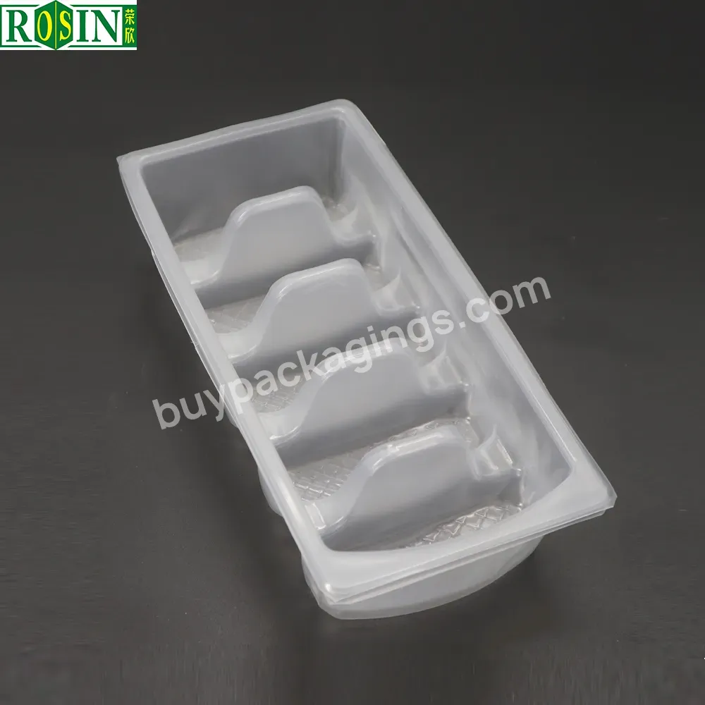 Wholesale Food Grade Disposable Pp Plastic Frozen Food Tray Packaging For Dumpling