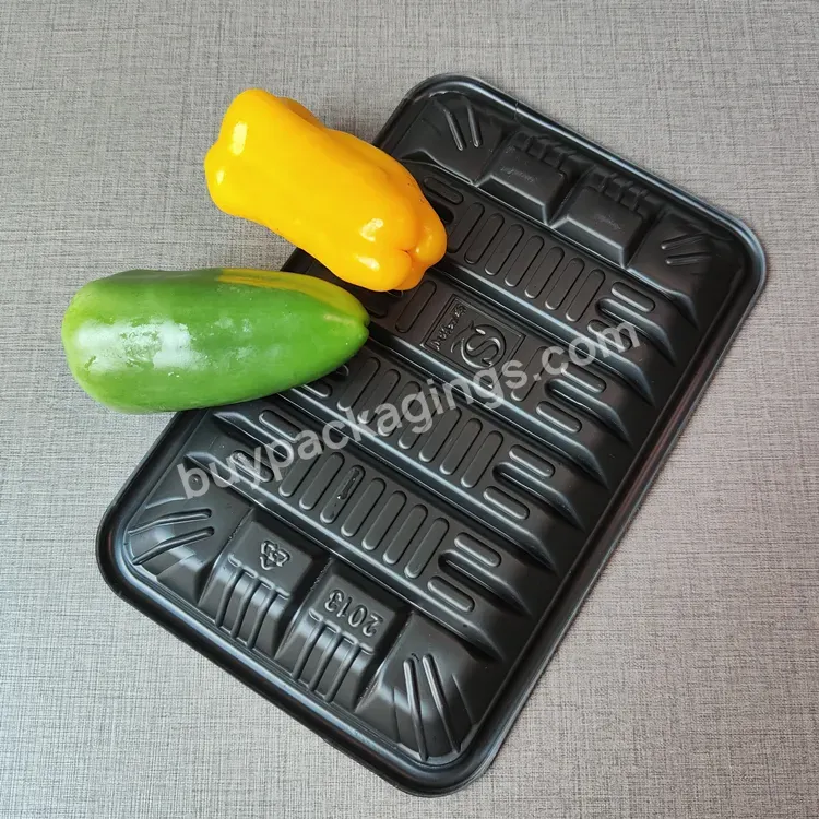 Wholesale Food Grade Fruit Plastic Tray Frozen Vegetable Meat Container Pp Plastic Packaging Trays