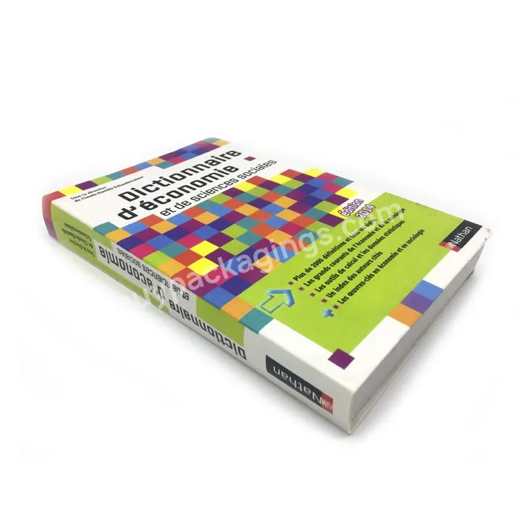 Wholesale full color student dictionary from english to arabic printing service