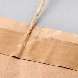 Wholesale Full Customized Logo Printed Shopping Paper Bag With Handle Brown And White Kraft Paper Bags With Your Own Logo