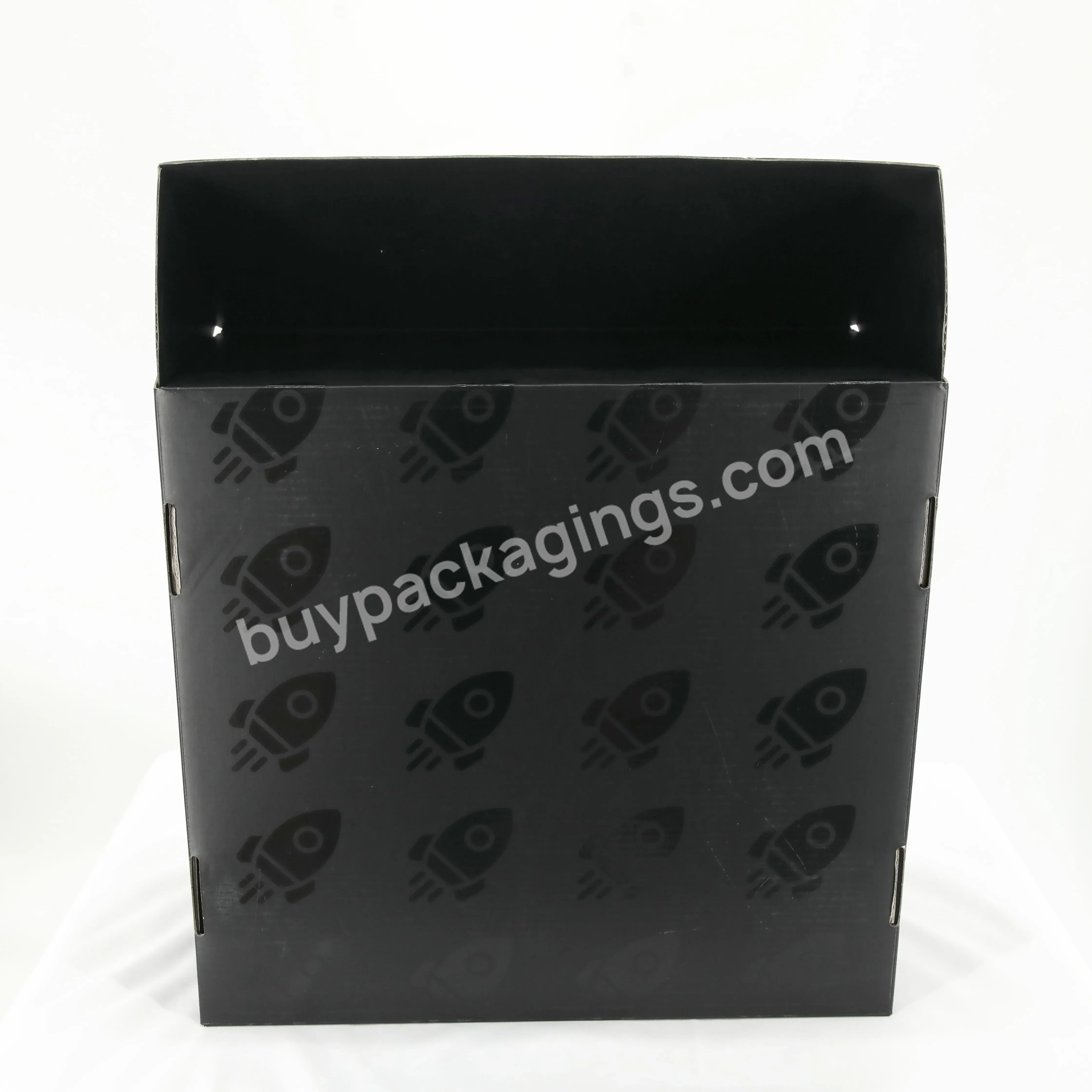 Wholesale Garment Clothing Underwear Eco Friendly Printed Rigid Corrugated Shipping Box With Logo