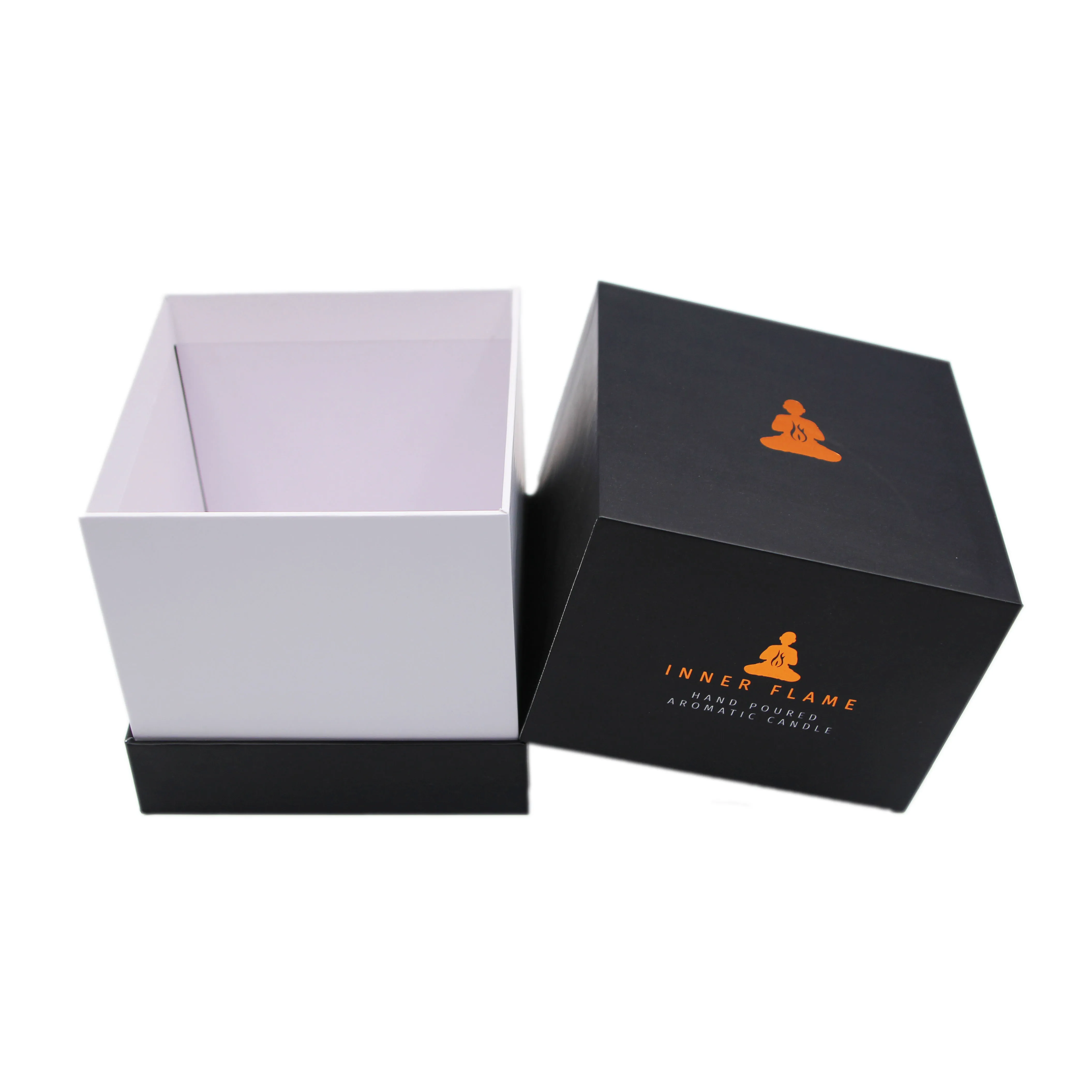 Wholesale gift box For Candle Luxury Custom Wedding Ribbon Hard Packaging Gift Box