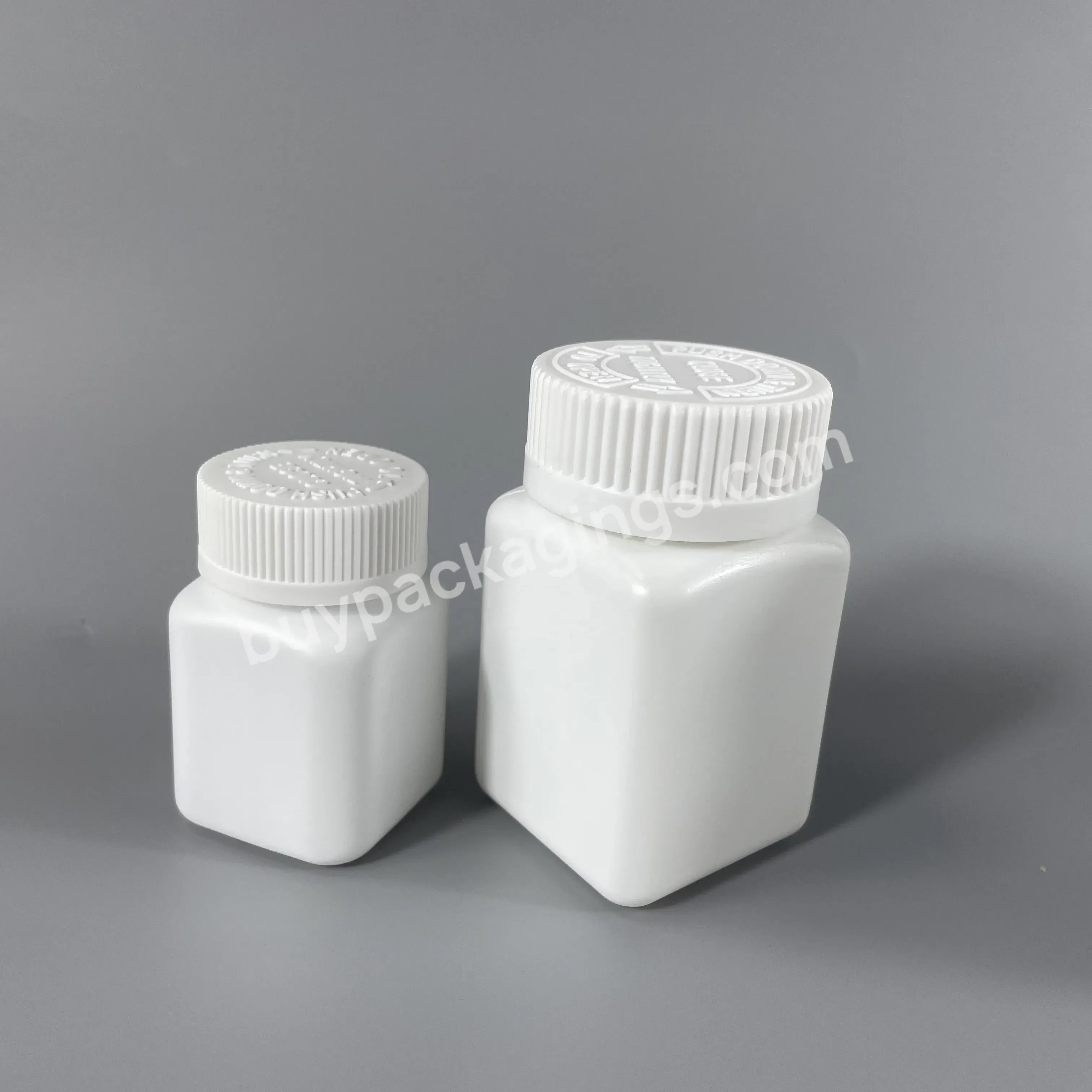 Wholesale Hdpe Empty 170ml Food Grade Medicine Pill Capsule Bottle With Lid Medical Plastic Tablet Container