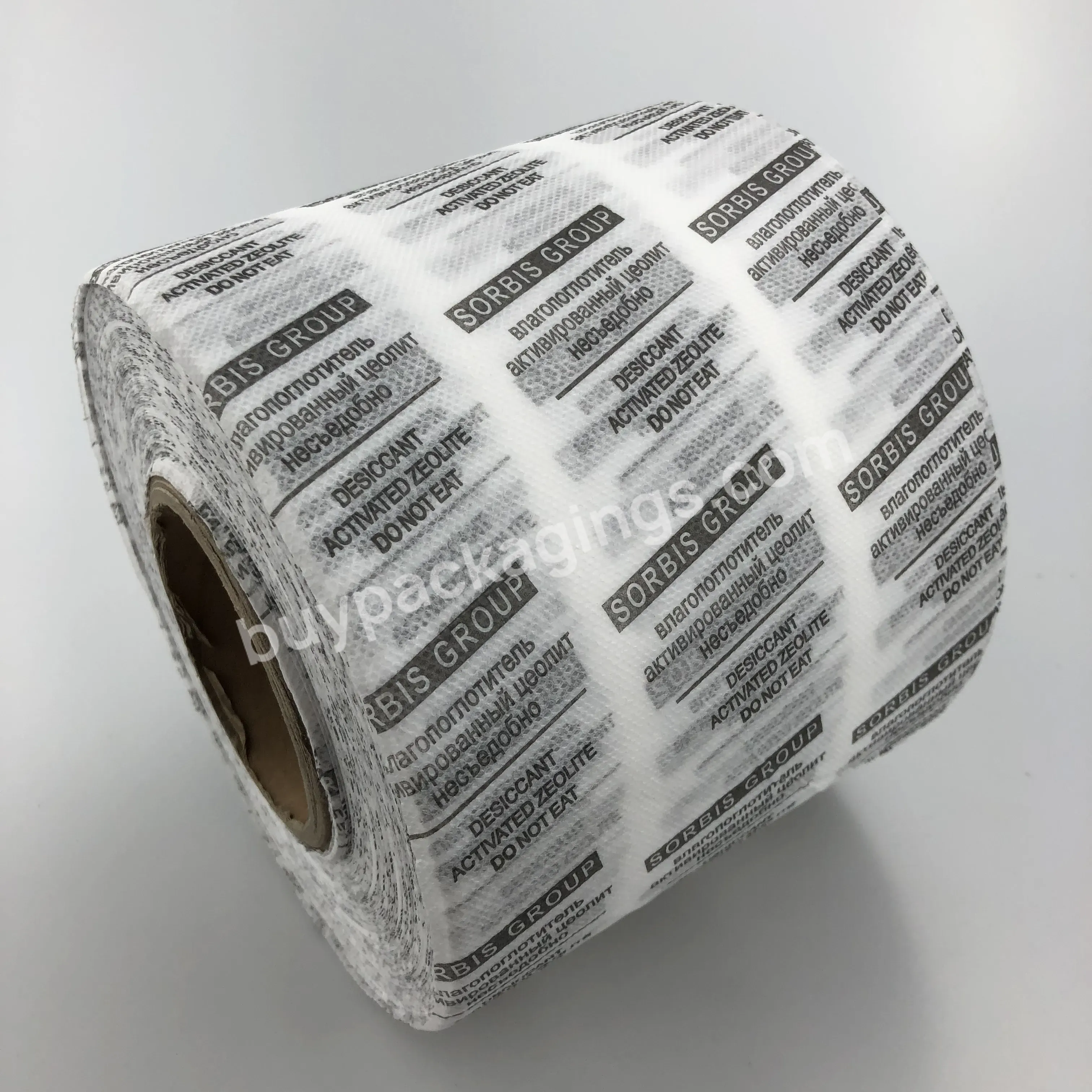 Wholesale Heat Sealing Printed Cotton Free Sample Silica Gel Desiccant Packing Paper Desiccant Wrapping Paper - Buy Desiccant Packing Paper,Desiccant Wrapping Paper,Heat Sealing Paper.