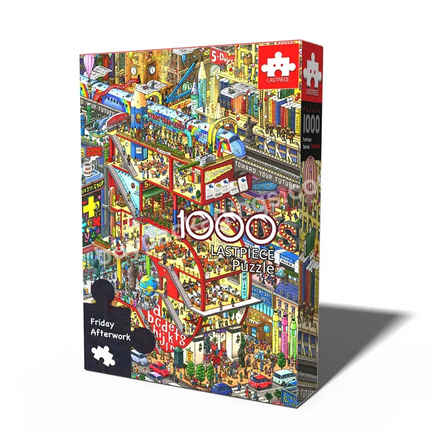 Wholesale High Luxury Puzzle Jigsaw 1000 Pieces Luxury Cardboard Paper Kid Adult Puzzles Custom Picture For Promotion Gift Prize - Buy Custom Printing Personalized Brain Game 1000 Pieces Adult Jigsaw Puzzles Oem 1000pcs Puzzles,Custom Printing Cardbo