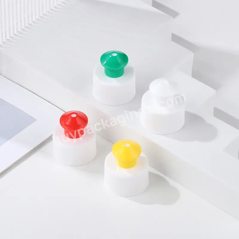 Wholesale High Quality 24/410 28/410 Plastic Liquid Detergent Water Push Pull Bottle Cap