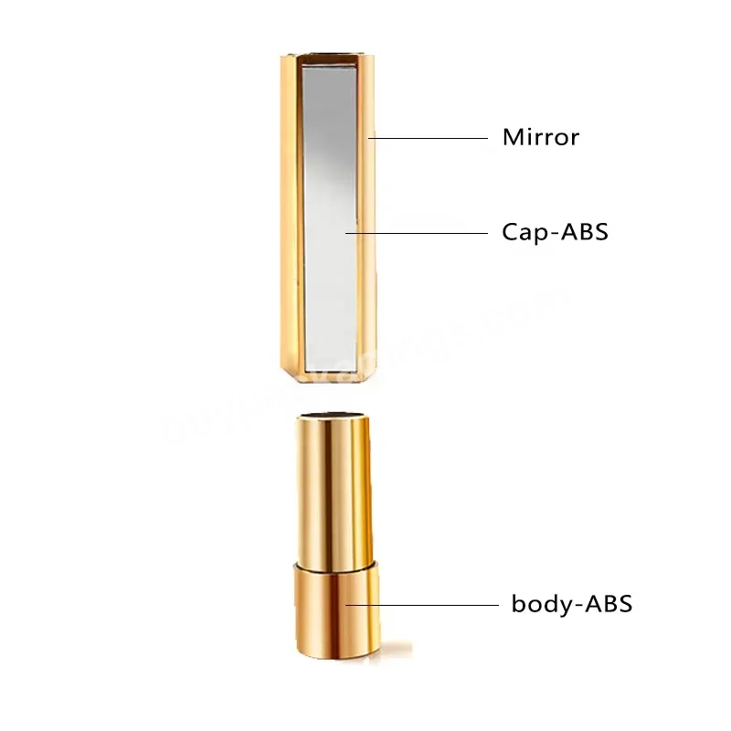 Wholesale High Quality Custom Empty Pressure Lipstick Tube With Mirror