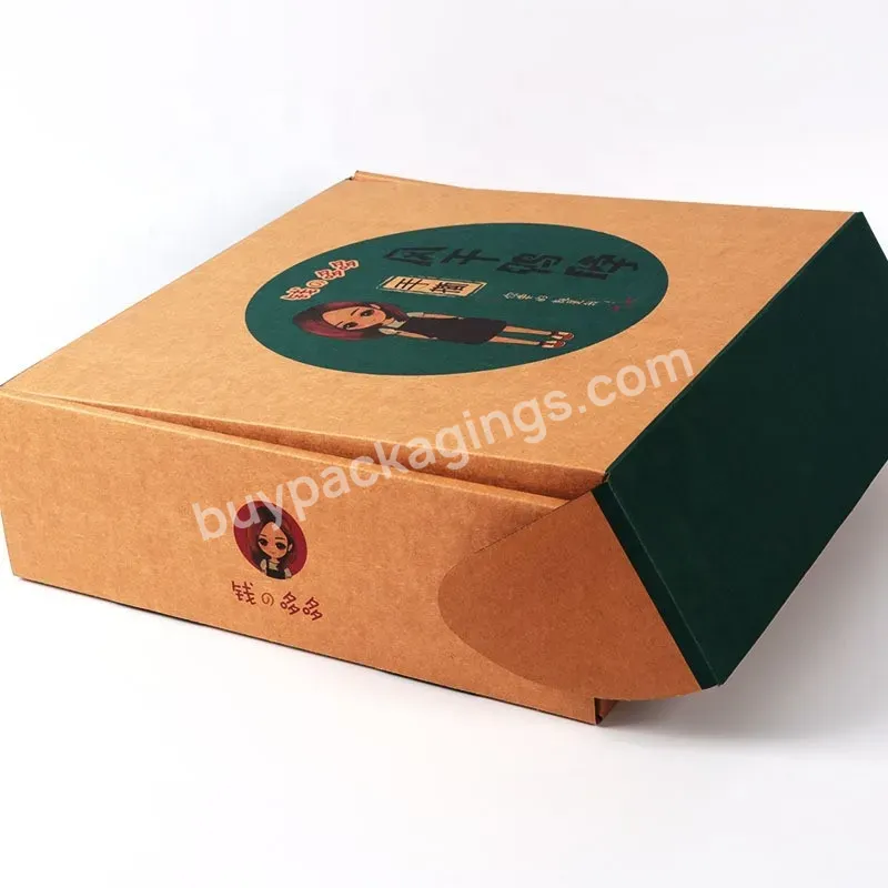 Wholesale High Quality Custom Packaging Kraft Paper Box Paper Gift Box Food Carton