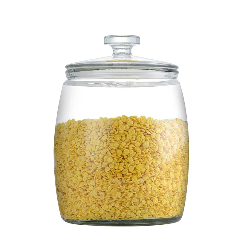 Wholesale High Quality Vats  Rice Barrels Thickened 44LB Moisture Proof Storage Tank Insect Proof Glass Bottle