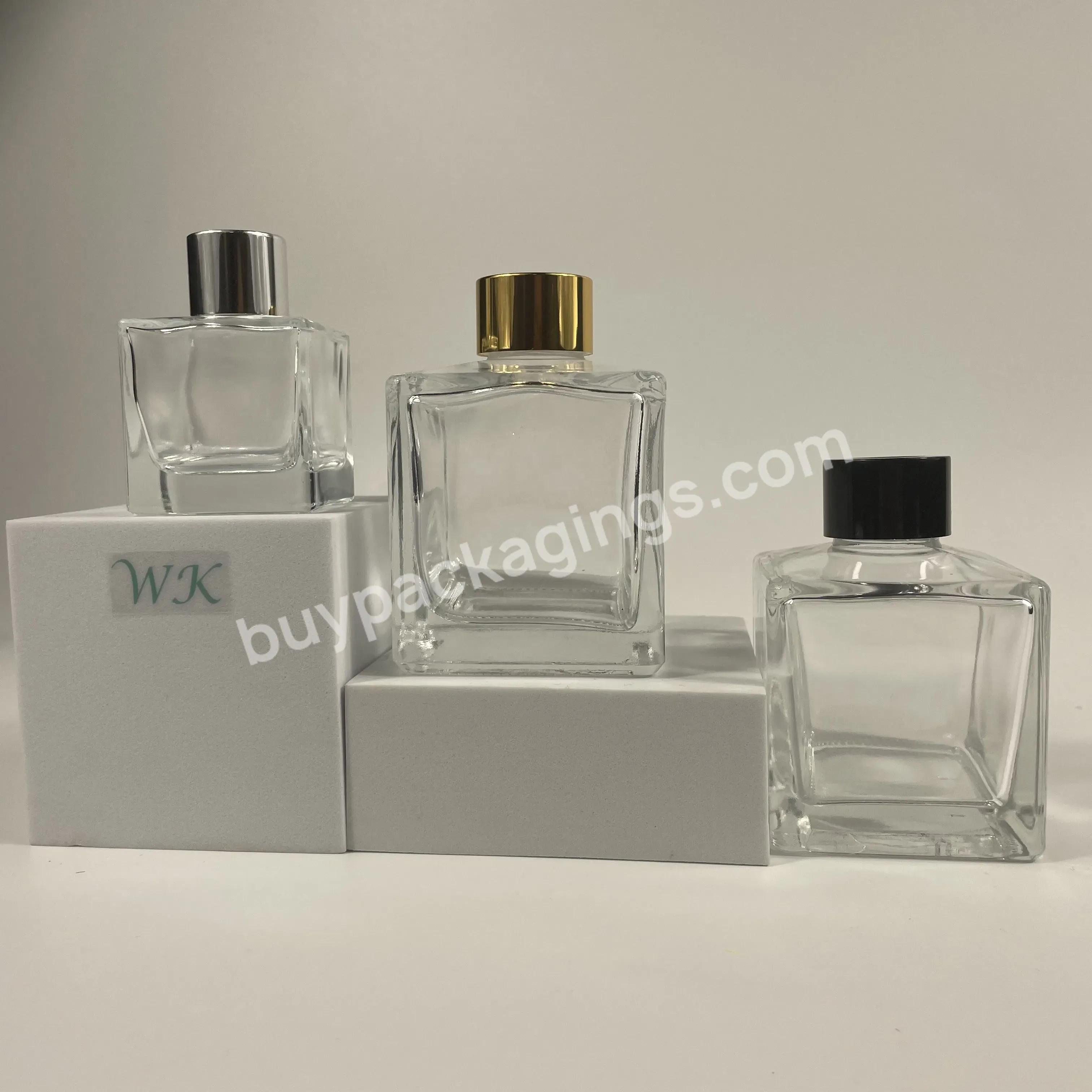 Wholesale Home Room 50ml 100ml 150ml Perfume Glass Aromatherapy Bottle Reed Diffuser Fragrance Bottle