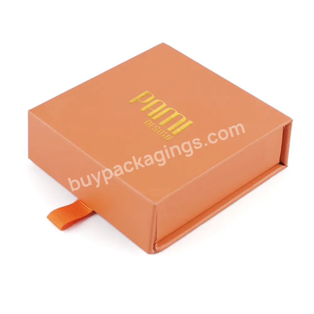 Wholesale Jewelry Box Book Gift Orange Packaging Flip Top Magnetic Boxes Shaped Like Books Custom Logo Vintage China Paper