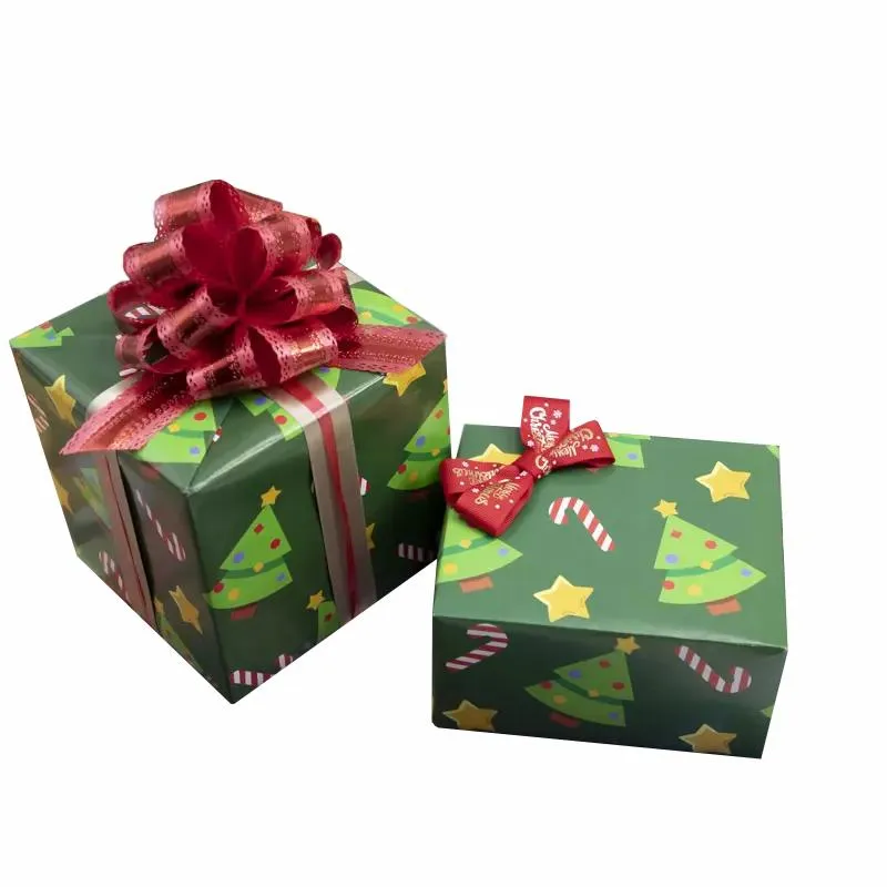 Wholesale Korean Xmas Wrapping Paper Colorful Flower Clothing Packaging Tissue Paper Recycled Christmas Gift Wrapping Paper Set