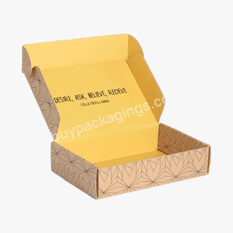 Wholesale Kraft Mailer Boxes Good Quality Stable Packing Toy Rectangle Gift Packaging Paper Box