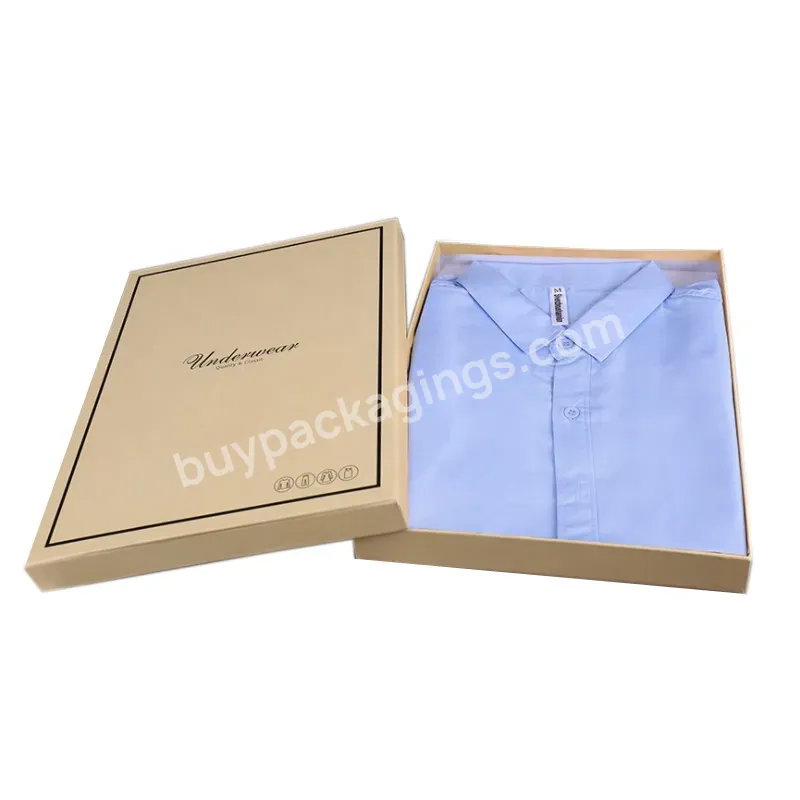 Wholesale Logo Luxury Custom T-shirt Box Clothing Packaging Boxes T Shirt Packaging