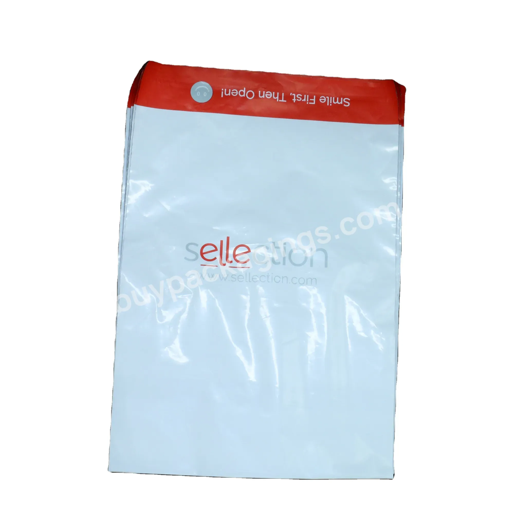 Wholesale Logo Printing Custom Express Parcel Shipping Bags Eco-friendly Biodegradable Poly Mailer Shipping Bags For Clothing