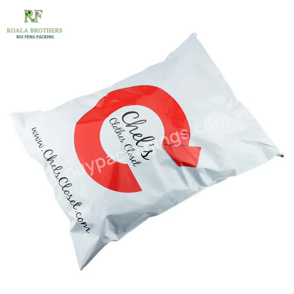 Wholesale Logo Printing Custom Express Parcel Shipping Bags Eco-friendly Biodegradable Poly Mailer Shipping Bags For Clothing