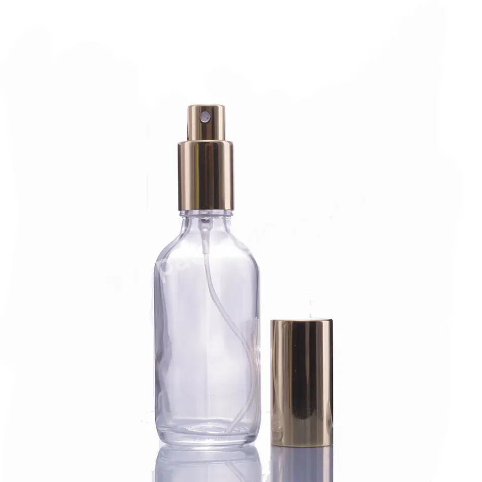 Wholesale Luxury Clear Glass Cosmetic Pump Spray Perfume Bottles 5ml/10ml/15ml/30ml/50ml/100ml