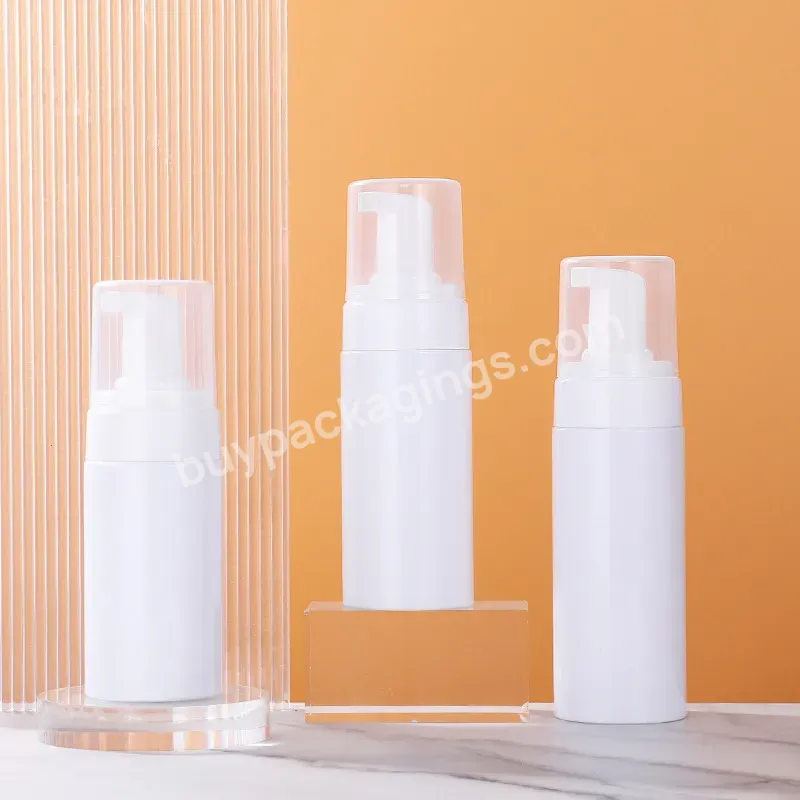 Wholesale Luxury Cosmetic 150ml 200ml Plastic Bottle Skincare Packaging Hand Soap Bottle Foam Bottle With Cap