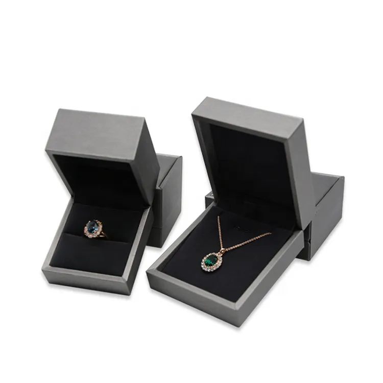 Wholesale luxury custom cardboard jewelry storage set paper earring bracelet ring necklace packaging