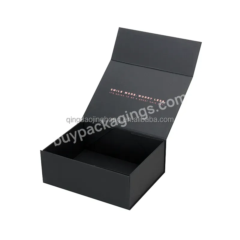 Wholesale Luxury Custom Logo Folding Magnet Packaging Collapsible Gift Box With Magnetic Closure