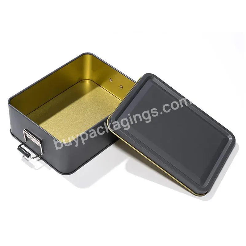 Wholesale Luxury Custom Travel Dinnerware Tin Box Food Container