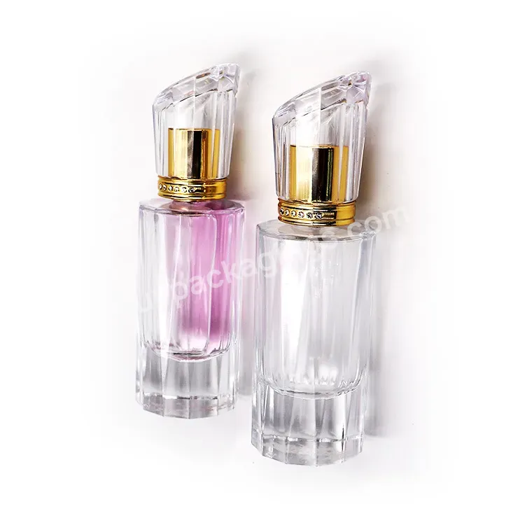 Wholesale Luxury Empty Black Perfume Glass Bottle Fragrance Oil Bottles Unique Perfume Bottle