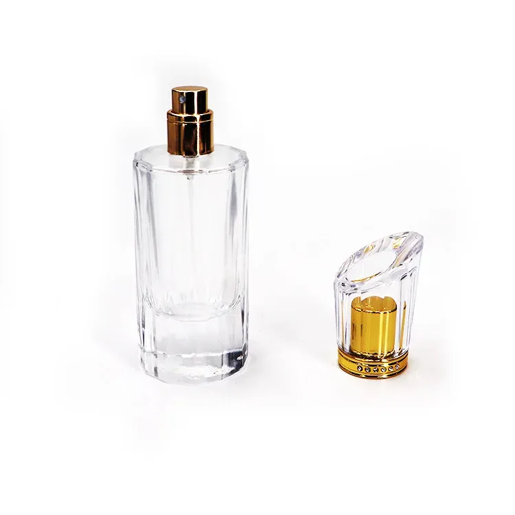 Wholesale Luxury Empty Black Perfume Glass Bottle Fragrance Oil Bottles Unique Perfume Bottle