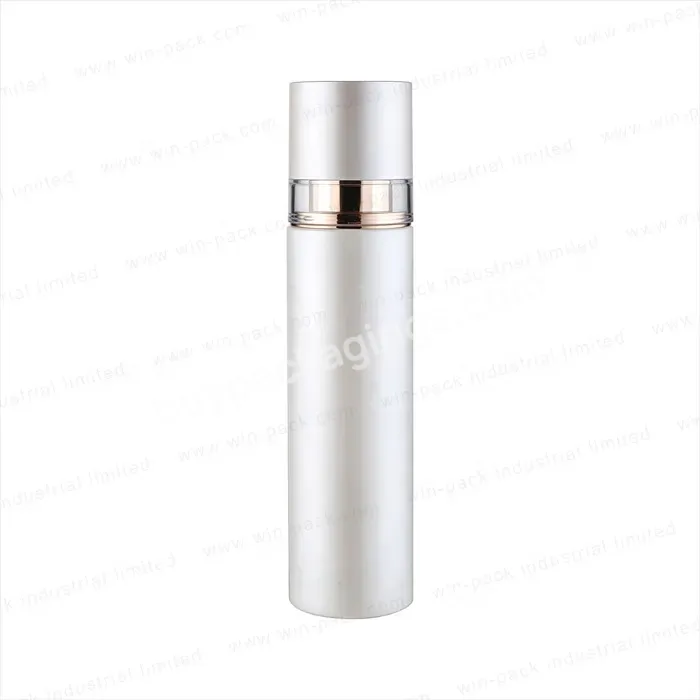 Wholesale Luxury Round Shape Glass Cosmetic Packaging,Face Cream Container And Cosmetic Lotion Pump Bottle