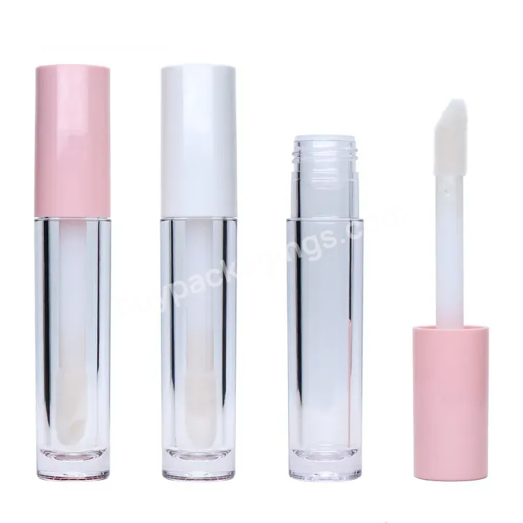 Wholesale Luxury Thick Plastic 2.3ml 3ml 3.5ml 5.5ml 4ml Empty Lip Gloss Container Tube For Lip Gloss Packaging Inner Painting