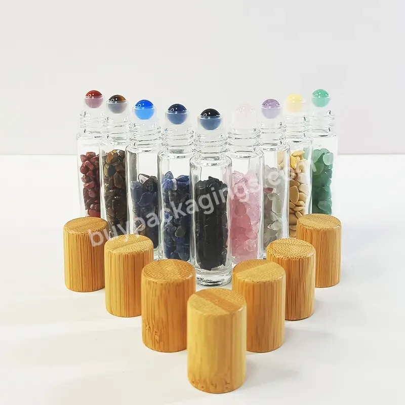 Wholesale Macaroon Thick Bottom Perfume Roller Glass Bottle 10ml Printing Logo Essential Oil Roll On Bottle