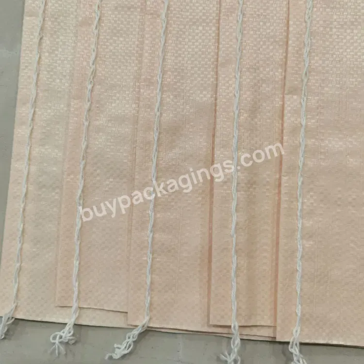 Wholesale Made In Vietnam Pp Woven Composite For Seeds Rice Sand Animal Feed Pet Food Pp Woven Packaging Bag