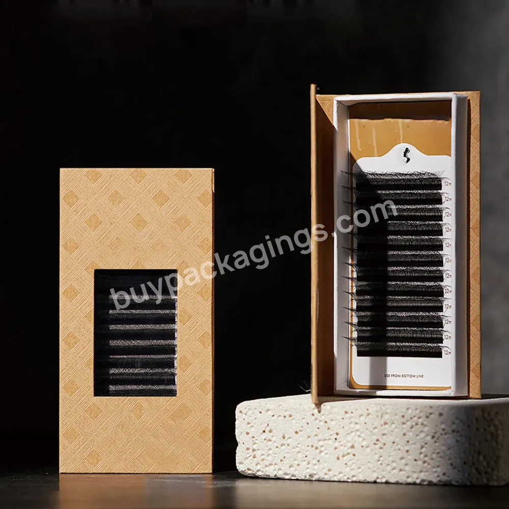 Wholesale Makeup Eyelash Boxes Custom Logo Packaging Eyelash Storage Box Eyelash Packaging Box Private Label Custom