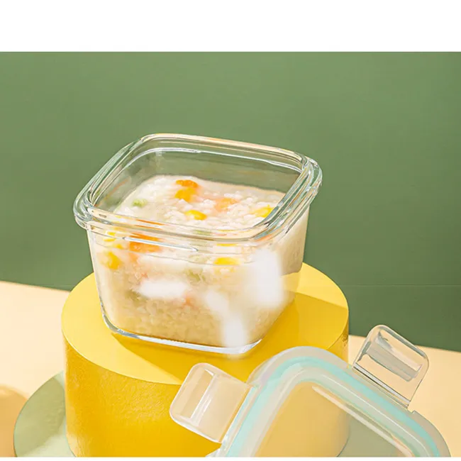 Wholesale Microwave Oven Heat Resistant Mini Small Capacity High Quality Fresh-keeping Glass Material Bowl