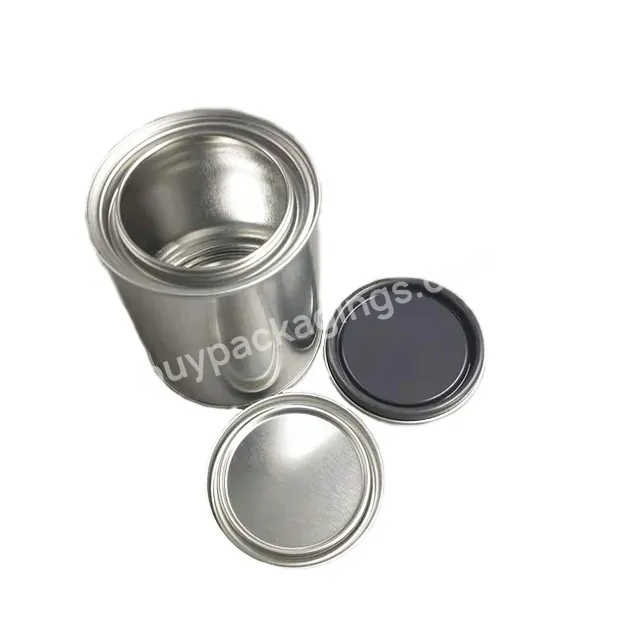 Wholesale Mini Empty Round Metal Paint Tin Cans With Lid For Paint And Candles