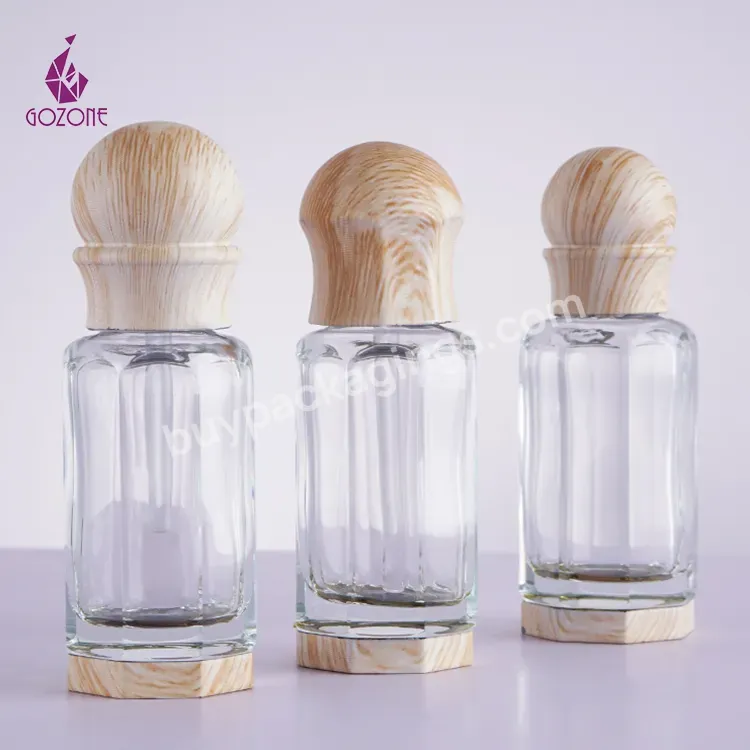 Wholesale Modern 3ml 6ml 12ml Luxury Handmade Polished Empty Decorative Attar Refillable Crystal Perfume Oil Bottles