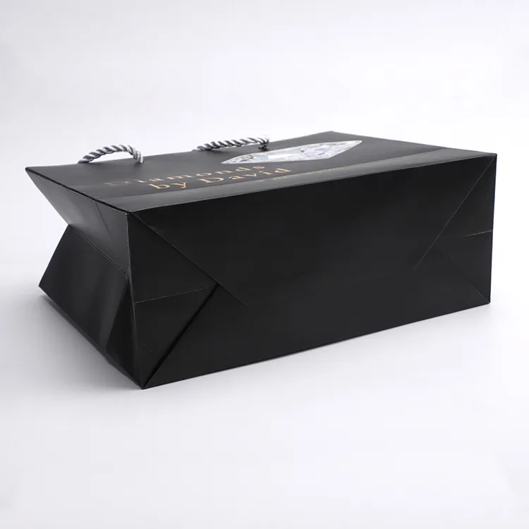 Wholesale Modern Classical Custom Packaging Paper Gift Bag 25*10*20 Cm