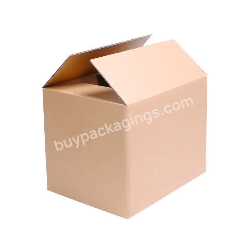 Wholesale Moving Five Ply Corrugated Blank Packing Extra Hard Thickened Boxes