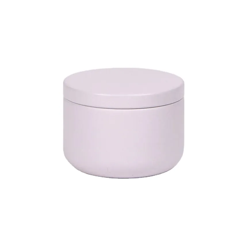 Wholesale Multi-Color Frosted Luxury Empty Candle Jars With Lid And Boxes