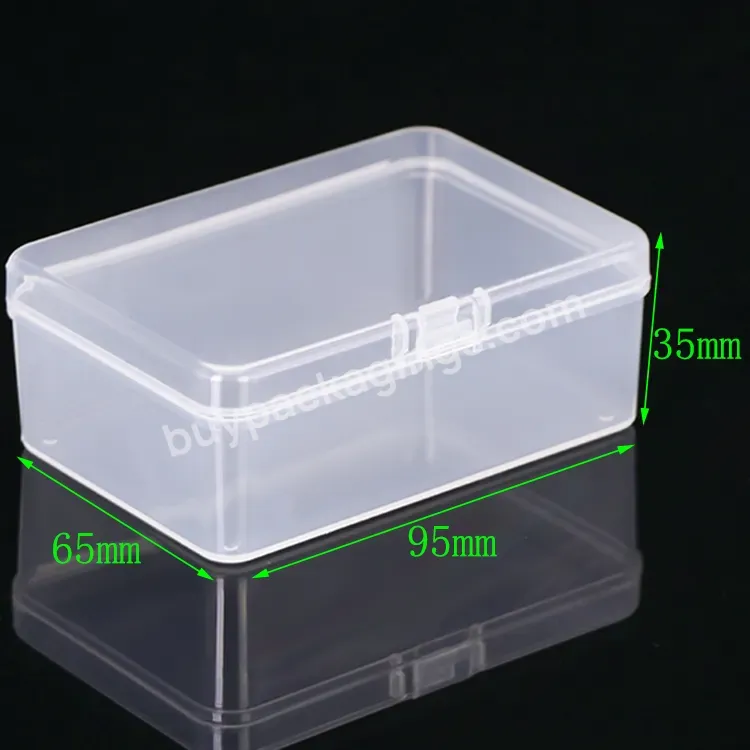 Wholesale Multi Size Clear Plastic Box Empty Plastic Case Organizer Box Storage Beads Jewelry Tools Craft Plastic Packing Box