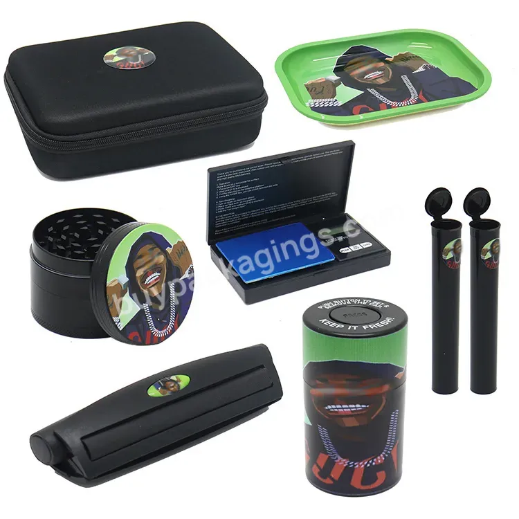 Wholesale New Design Rolling Tray Smoking Accessories Kit With Stash Jar Scale Plastic Roller Tube Smoking Set - Buy Wholesale New Design Rolling Tray Smoking Accessories,Smoking Accessories Kit With Stash Jar Scale Plastic Roller Tube,Rolling Tray S