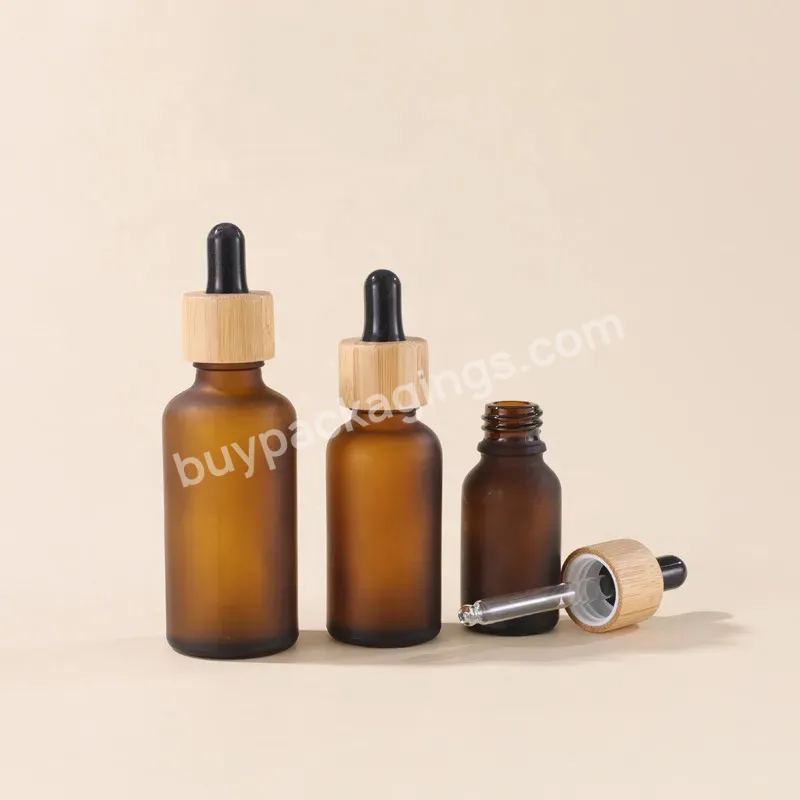 Wholesale Oem 20ml 30ml 50ml 100ml Luxury Glass Dropper Bottle Glass Dropper Bottles Essential Oil Bottles